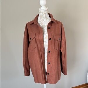 Staccato Shacket Rust sz M